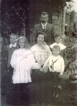 lydia sharland snell with henry davey